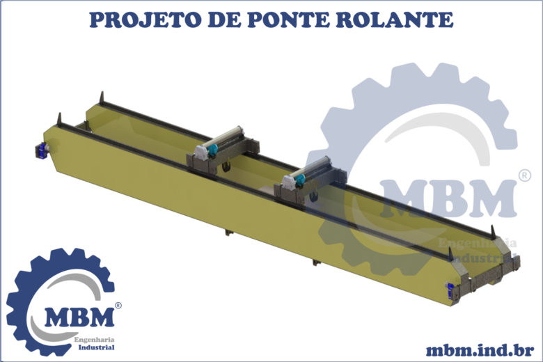 PROJETO DE PONTE ROLANTE, IÇAMENTO DE CARGAS